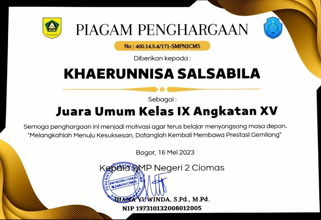 Juara Umum SMP